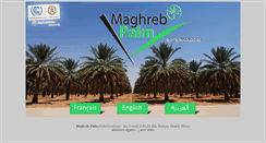 Desktop Screenshot of maghrebpalm.com